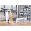 Heat shrink cable markers 2:1 2.4/1.2mm, 25mm, ladder style TLFD24DS-2X25WH-PO-X-WH, white HellermannTyton