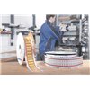 Heat shrink cable markers 2:1 9.5/4.8mm, 50mm, ladder style TLFD95DS-1X50WH-PO-X-WH, white HellermannTyton