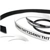Heat shrinkable tubing for printing THTT254BK-PVDFX-BK 25.4/12.7mm, 2x13m, black HellermannTyton