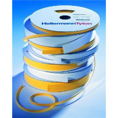 Heat shrinkable tubing for printing TCGT-3-1-3/1-PEX-RD 8x22m HellermannTyton