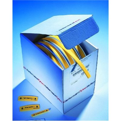 Heat shrinkable tubing for printing TCGT-3-1-4,8/1,6-YE 5x22m HellermannTyton