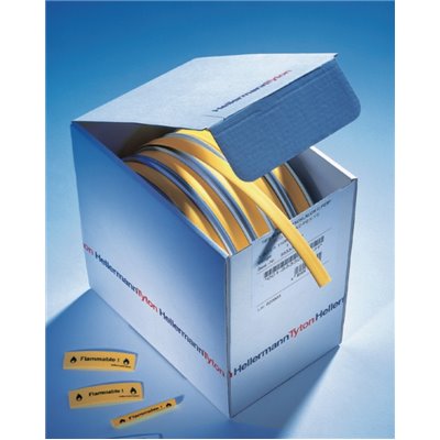 Heat shrinkable tubing for printing TULT4.8-1.6WH HellermannTyton