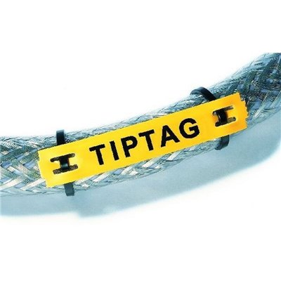 Identification tag TIPTAG-HF-11X65-POYE 190pcs. HellermannTyton