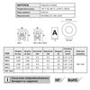 Cable markers set WIC0-L1L2L3N-Earth-PA-CC 200pcs. HellermannTyton