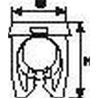 Cable markers WIC2-.-PA-YE 200pcs. HellermannTyton