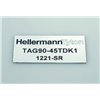 Label panelowa Helatag TAG27-15TDK1-1221-SR 1000pcs. HellermannTyton