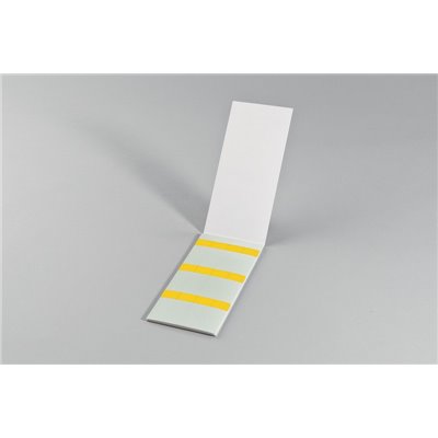 Labels HSMB-C2-1402-YE-1402-CL/YE, 19.05x50.8mm, yellow, 120 pcs. HellermannTyton