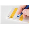 Labels HSMB-C2-1402-YE-1402-CL/YE, 19.05x50.8mm, yellow, 120 pcs. HellermannTyton