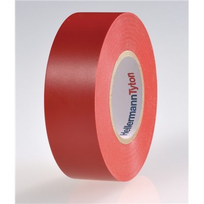 PVC Electrical insulation tape HTAPE-FLEX15-25x25-PVC-RD HellermannTyton