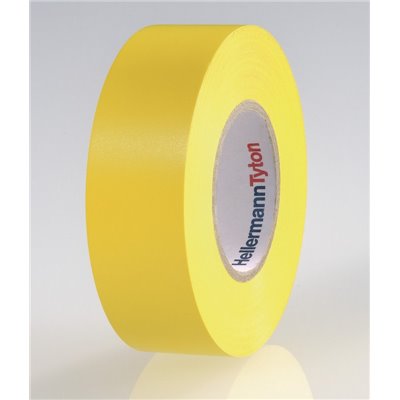 PVC Electrical insulation tape HTAPE-FLEX15-25x25-PVC-YE HellermannTyton