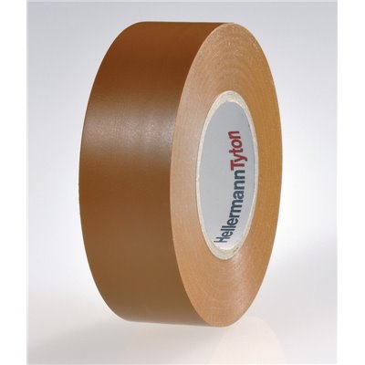 PVC Electrical insulation tape HTAPE-FLEX15-25x25-PVC-BN HellermannTyton
