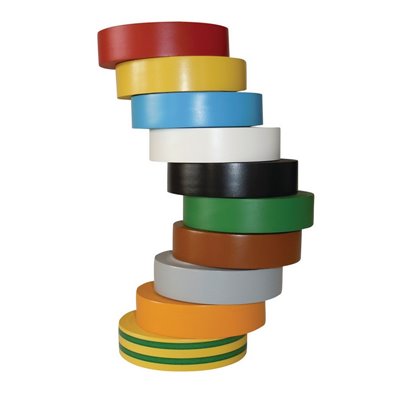 PVC Electrical insulation tape HTAPE-FLEX15-15x10-PVC-CL HellermannTyton