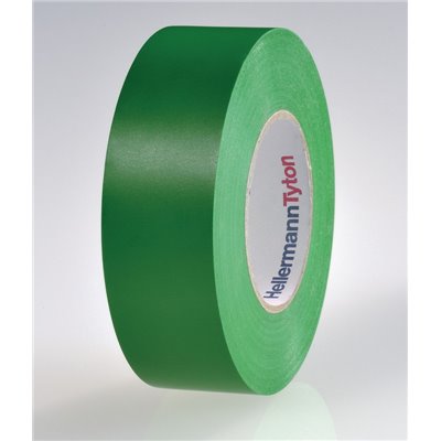 PVC Electrical insulation tape HTAPE-FLEX15-19x20-PVC-GN HellermannTyton