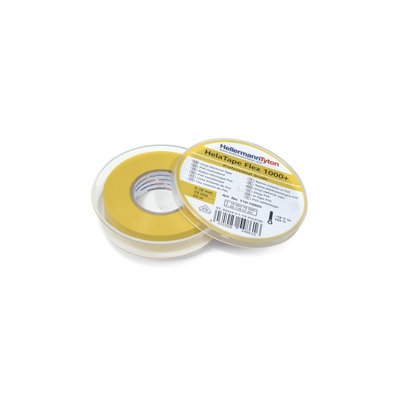 PVC Electrical insulation tape HTAPE-FLEX1000+ C 19x20-PVC-YE HellermannTyton