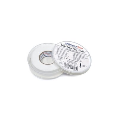 PVC Electrical insulation tape HTAPE-FLEX1000+ C 19x20-PVC-WH HellermannTyton