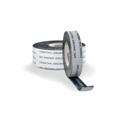 Self-amalgamating tape HTAPE-SHIELD310-EPR-BK, 38mm x 9.1m, black HellermannTyton