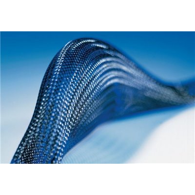 Braided sleeve Helagaine HEGPA6606-PA66-BK 100m HellermannTyton