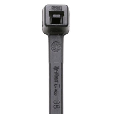 Opaska kablowa Ty-Fast TY225-50X-100, PA6.6, Czarny UV, 100 szt.