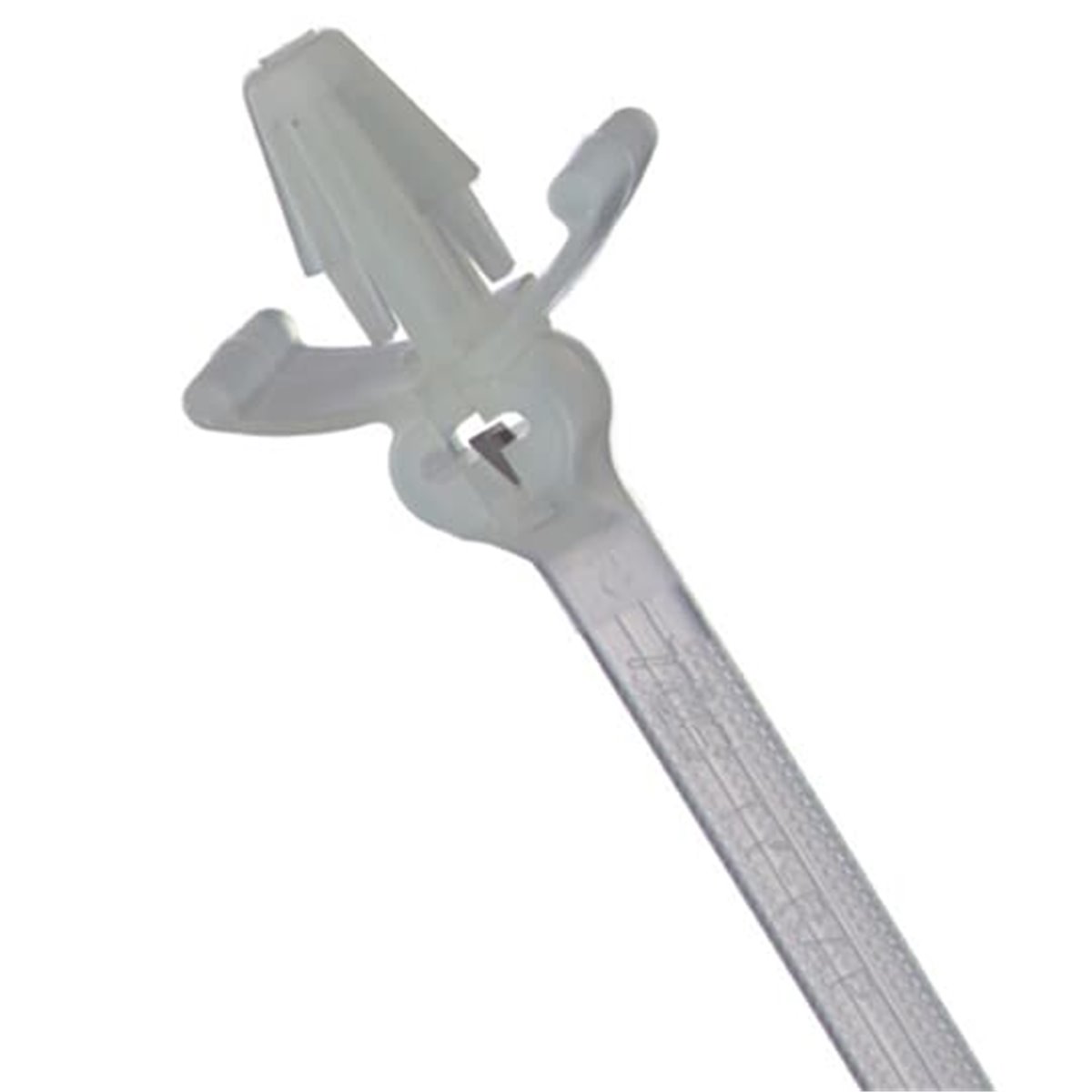 TY538M TY-RAP-CLINCH CABLE TIE 50LB 8IN NAT NYL PUSH MNT