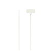 TY512M TY-RAP,SELF-LOCK CABLE TIE 18LB 8IN NATURAL NYLON ID