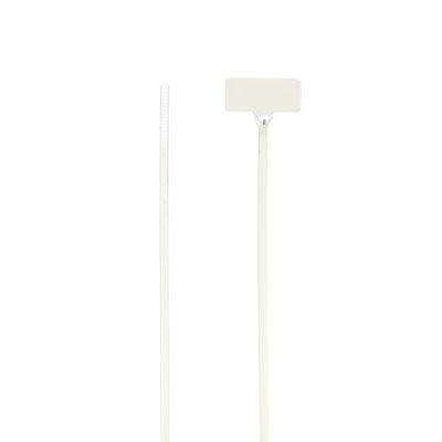 TY532M CABLE TIE 18LB 8IN NAT NYL ID MKPAD