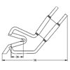 Ostrze termiczne HS-S 20x110mm HSGM