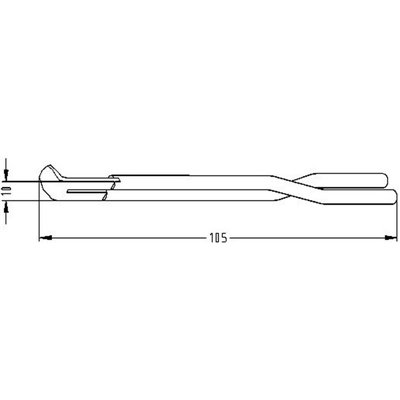 Blade H 10x105mm HSGM