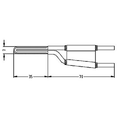 Ostrze termiczne C 7x35mm HSGM