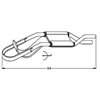 Ostrze termiczne do styropianu N-1 34x120mm HSGM