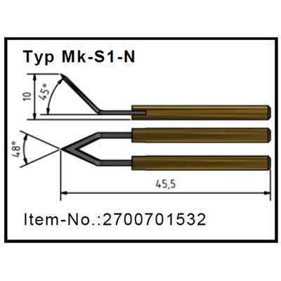 Ostrze termiczne MK-S1-N HSGM