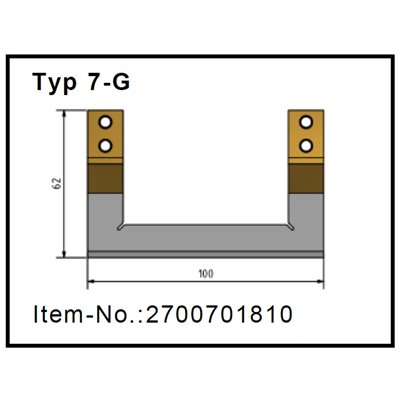 Ostrze termiczne 7-G HSGM