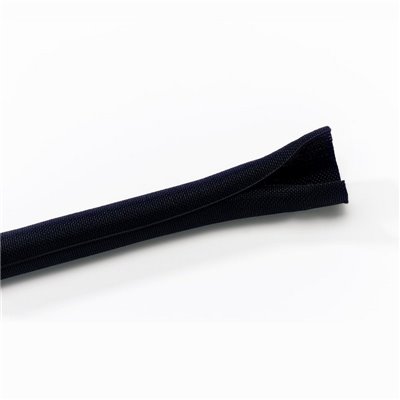 CPS13W-50-EU WOVEN SLEEVE BLK PLYE 13MM DIA 50M