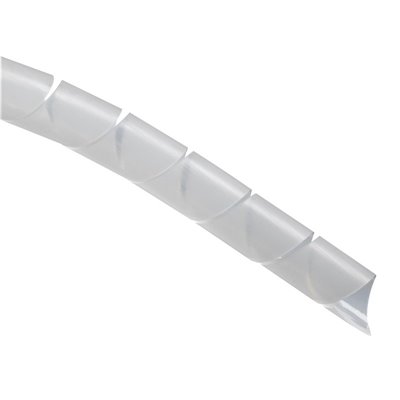 SRPE-10-9 SPIRAL WRAP NATURAL POLYETHY 10MMOD