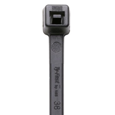 TY175-50X TY-FAST CABLE TIES WEATH CABLE TIE 50LB 7IN UV BLACK NYL