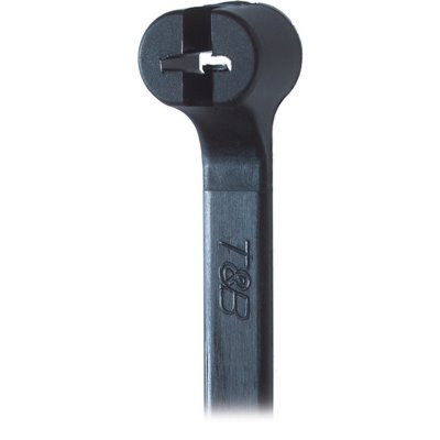 TY23MX-A CABLE TIE 18LB 4IN BLK NYL HT STBL