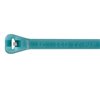 TYZ23M TIE,SELF LOCKING CABLE TIE 18LB 4IN AQUAMARINE ETFE