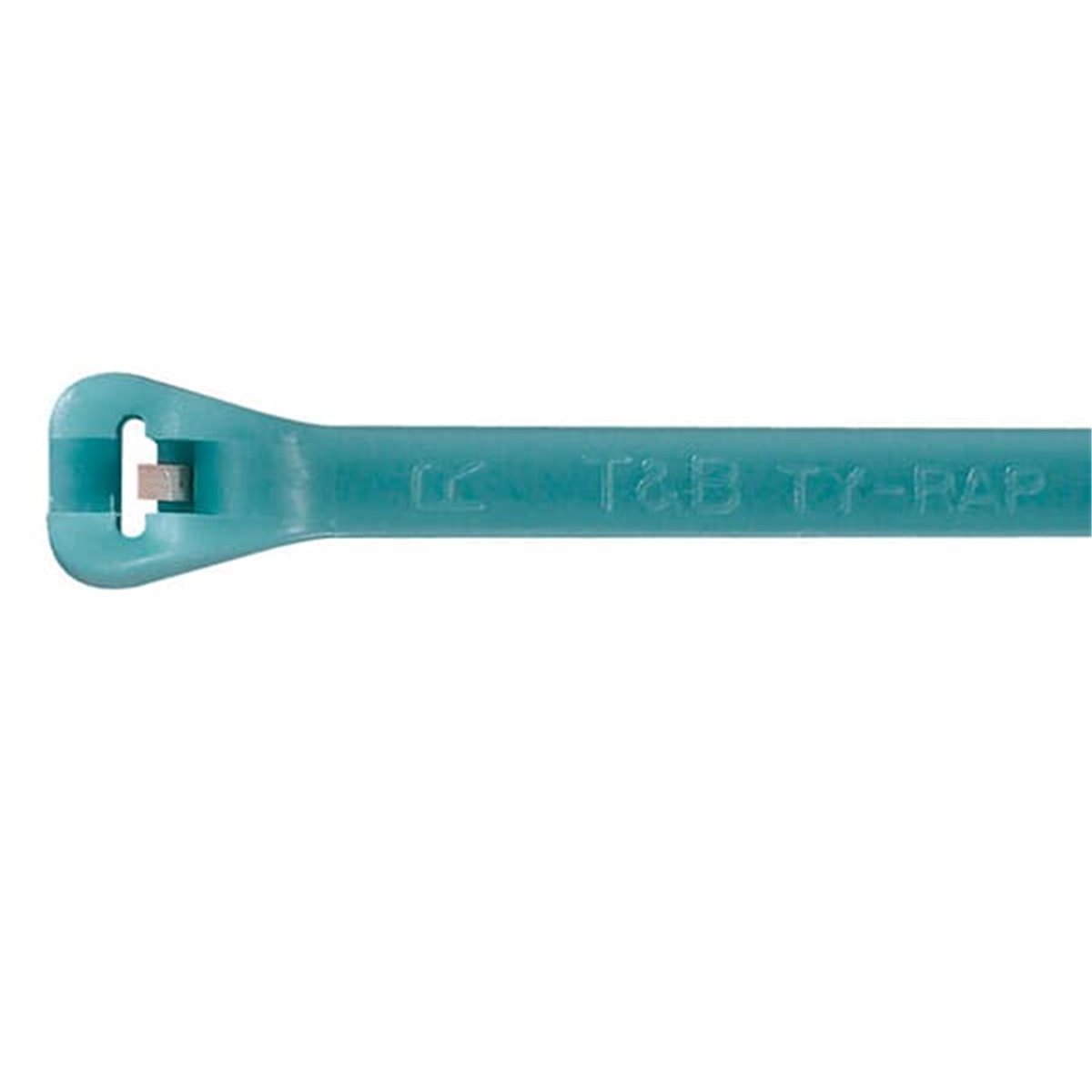 TYZ28M TY-RAP CABLE TIE 50LB 14IN AQUAMARINE ETFE