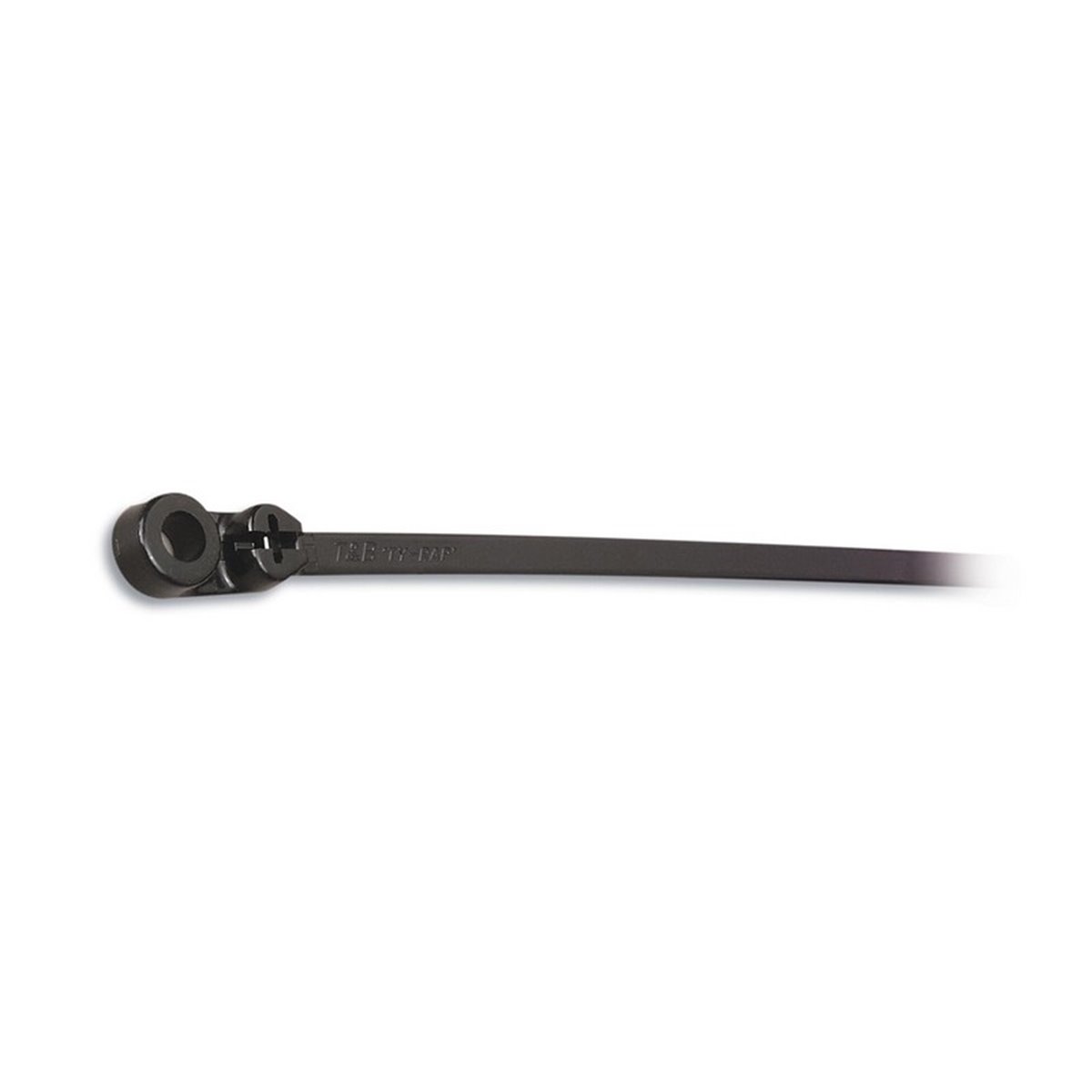 TY635MX CABLE TIE 50LB 14IN BLK NYL MTG HOL