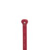 TY27M-2 TY-RAP,SELF-LOCK CABLE TIE 120LB 13IN RED NYLON