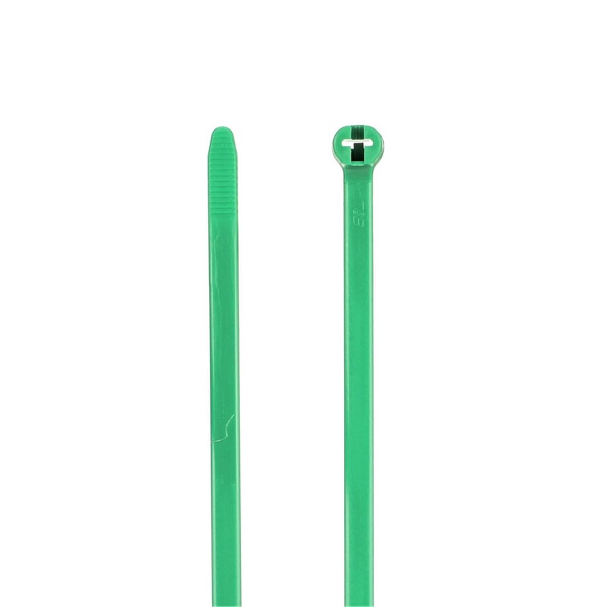 TY27M-5 TY-RAP,SELF-LOCK CABLE TIE 120LB 13IN GREEN NYLON