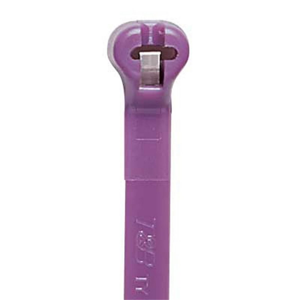 TY27M-7 TY-RAP,SELF-LOCK CABLE TIE 120LB 13IN PURPLE NYLON