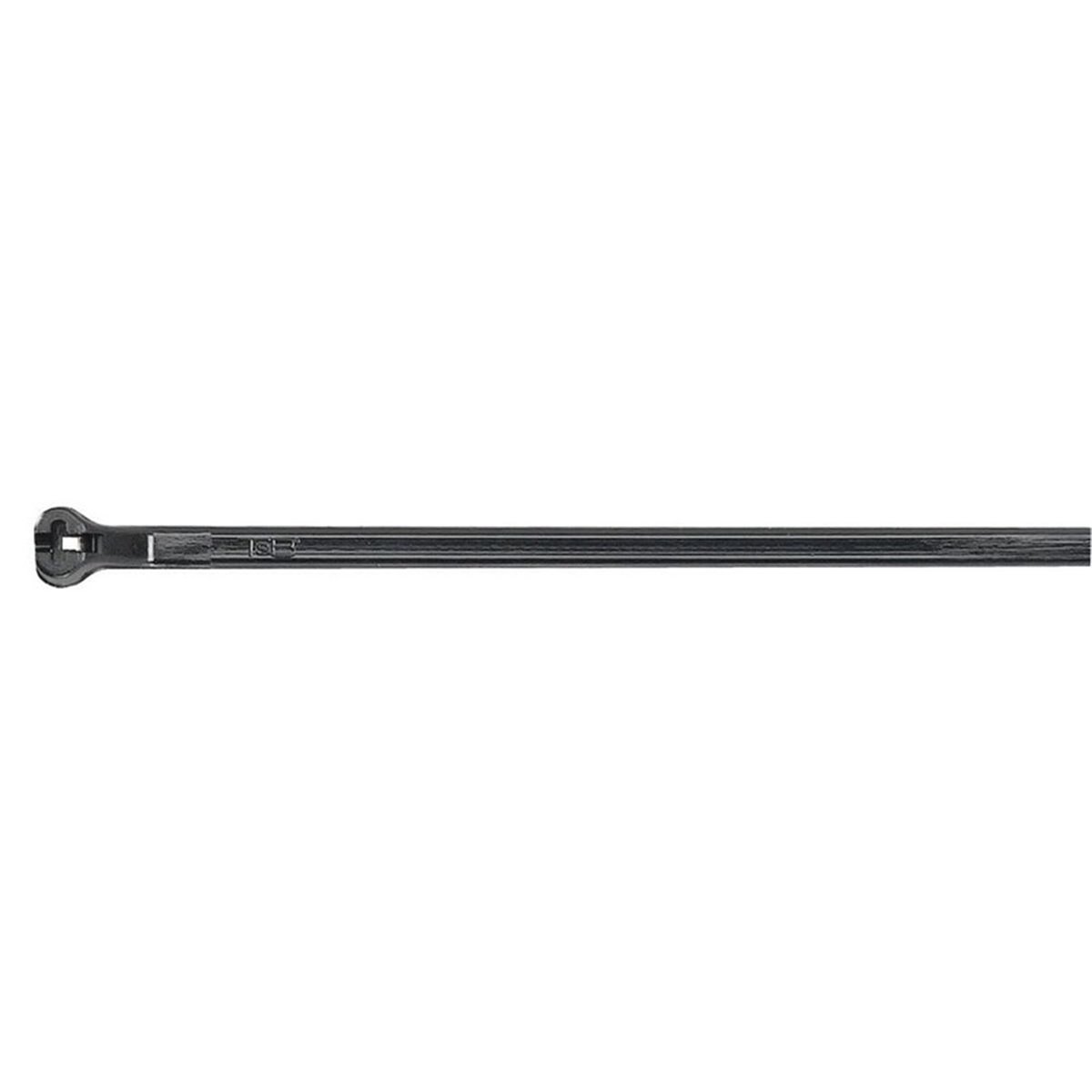 TY5234MX SELF-LOCK TY-RAP CABLE TIE 18LB 14IN UV BLACK NYLON