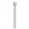 TY232MFR CABLE TIE 18LB 8IN WHI NYL FLM RTD