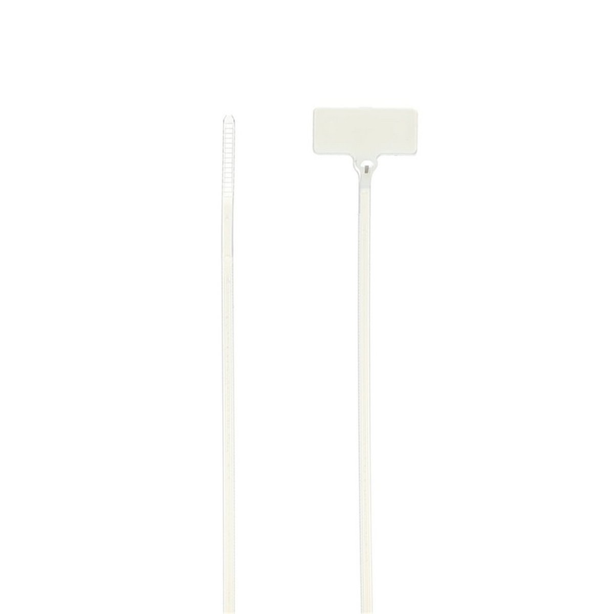 TY532M CABLE TIE 18LB 8IN NAT NYL ID MKPAD