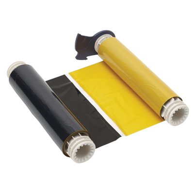 B85-R-220x60-BK/YL-380P Printer Ribbon, Black, Yellow, 1 pc Brady