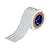 THT-12-435-10 Thermal Transfer Printable Labels, Silver, 10000 pc Brady