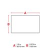 THT-147-7566-10 Tamper-indicating Thermal Transfer Printable Labels, Transparent, 10000 pc Brady