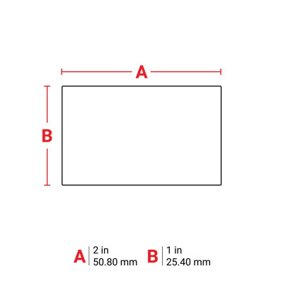 THT-17-408-3 Thermal Transfer Printable Labels, White, 3000 pc Brady