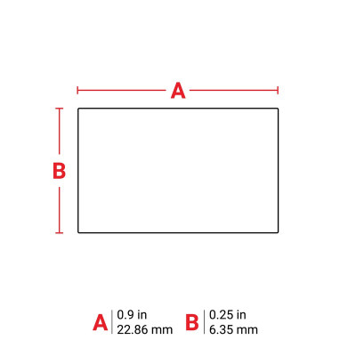 THT-49-423-10 Thermal Transfer Printable Labels, White, 10000 pc Brady