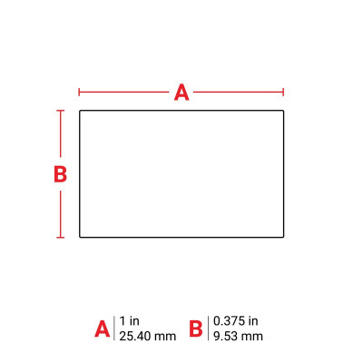 THT-58-473-10 Thermal Transfer Printable Labels, White, 10000 pc Brady